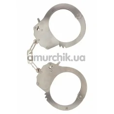 Наручники Metal Handcuffs, серебряные - Фото №1