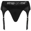 Трусики для страпона с подвязками Strap-On-Me Rebel Harness, черные - Фото №1