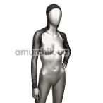 Болеро Radiance Hooded Shoulder Shrug, черное - Фото №1