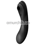 Симулятор орального секса для женщин с вибрацией Satisfyer Curvy Trinity 4, черный - Фото №1