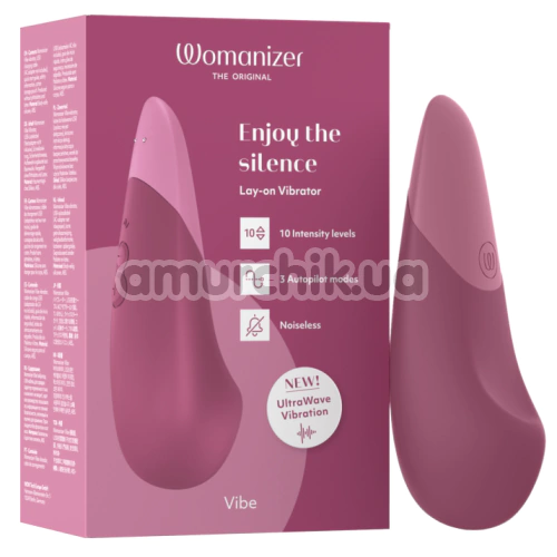 Клиторальный вибратор Womanizer Vibe, розовый