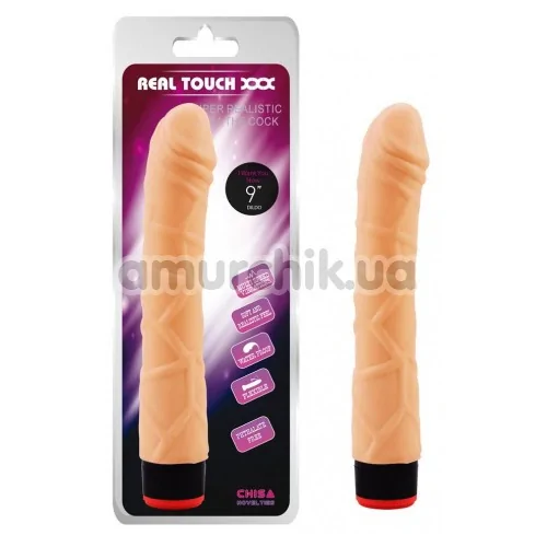 Вибратор Real Touch XXX 9, телесный