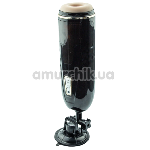 Мастурбатор Auto Telescopic and Rotating Male Masturbator Rita, білий - Фото №1