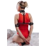 Фиксаторы для рук с ошейником Candy Hero THOLD3.1 Leather, черные - Фото №1