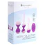 Набор вагинальных шариков с вибрацией S Pleasures Premium Kegel Collection, сиреневый - Фото №5