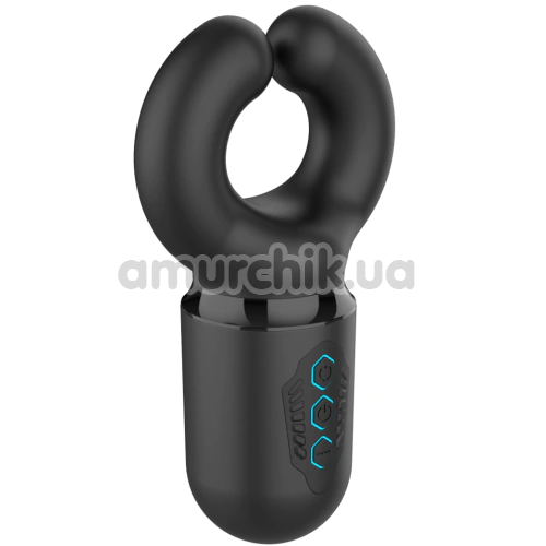 Мастурбатор с вибрацией Crushious Kong, черный - Фото №1