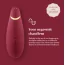 Симулятор орального секса для женщин Womanizer Premium 2, бордовый - Фото №25