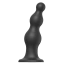 Фаллоимитатор Strap-On-Me Dildo Plug Beads XXL, черный - Фото №1