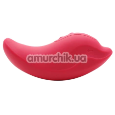 Клиторальный вибратор KissToy Heidi, красный - Фото №1