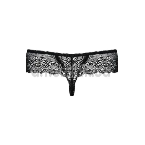Трусики-стрінги Obsessive Miamor Lace, чорні