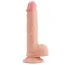 Фаллоимитатор Dual-Layered Silicone Nature Cock LV4003, телесный - Фото №1