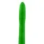 Вібратор Neon Luv Touch Ribbed Slims, зелений - Фото №2