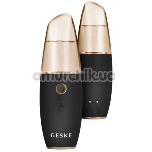Зволожувач для шкіри обличчя Geske Facial Hydration Refresher 4 in 1, чорно-золотий