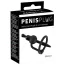 Уретральная вставка с кольцом для головки и вибрацией Penis Plug With A Glans Ring 3.5 & Vibration, черная - Фото №7