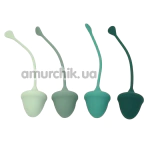 Набор вагинальных шариков Sweet Em Forest Tone Femme Set, зеленый - Фото №1