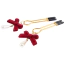 Набір затискачів для сосків Senuelo Nipple Jewelry Play Kit, бордовий - Фото №5