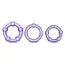 Набор эрекционных колец Stay Hard Beaded Cockrings, фиолетовый - Фото №2