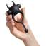 Виброкольцо для члена Crushious Daemon, черное - Фото №6