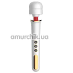 Універсальний вібромасажер Boss Series Wand Super Powerful 10 Function, білий - Фото №1