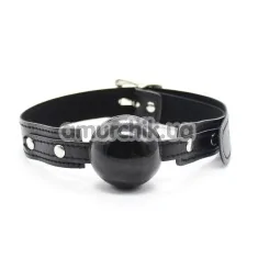 Кляп Ball Gag MG, черный - Фото №1