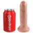 Фаллоимитатор King Cock Uncut Cock, 15 см телесный - Фото №3