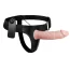 Полый страпон с вибрацией Ultra Passion Harness Strap On With Multi Function Vibrator, телесный - Фото №3