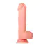 Вибратор с ротацией и подогревом Adam & Eve Adam's Warming Rotating Power Boost Dildo, телесный - Фото №1