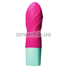 Кліторальний вібратор Passion Play Silicone Mini Vibe Wave Touch, рожевий - Фото №1