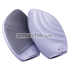 Ультразвуковая щетка для лица Geske Sonic Facial Brush 5 in 1, сиреневая - Фото №1