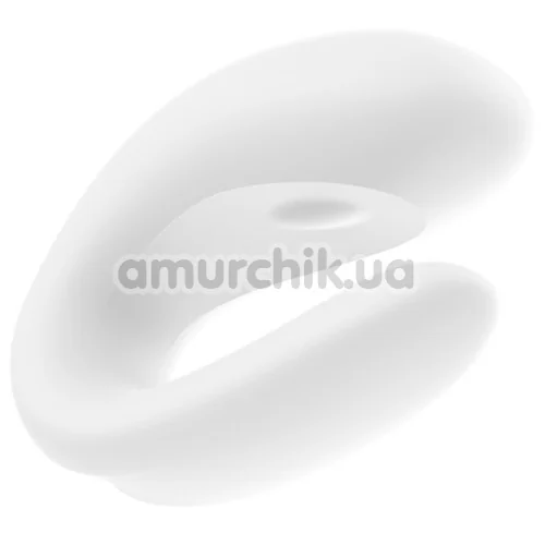 Вібратор Satisfyer Double Joy Partner Vibrator, білий