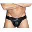 Мужские трусы Tom of Finland Leather Jock Strap, черные - Фото №3