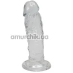 Фаллоимитатор Alive Jelly Dildo Majestic, прозрачный - Фото №1