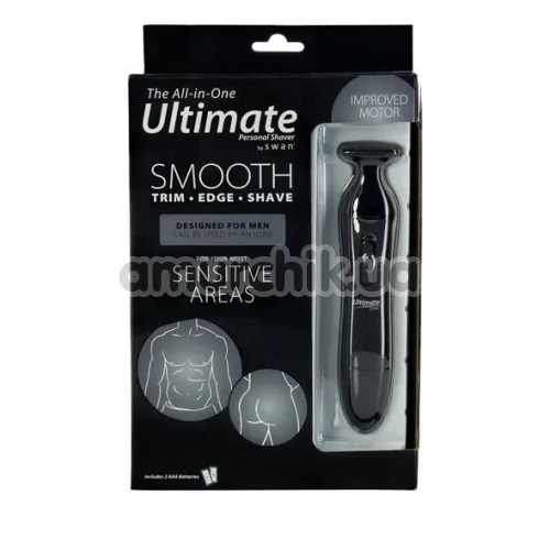 Тример для чоловіків Ultimate Personal Shaver Smooth Skin, чорний