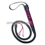Батіг Scandal Bull Whip, чорно-червоний - Фото №1