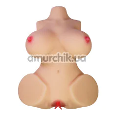 Искусственная вагина и анус Crazy Bull Emma, телесная - Фото №1