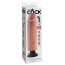Вибратор King Cock Vibrating Cock 25.4 см, телесный - Фото №7