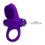 Виброкольцо Pretty Love Vibrant Penis Ring II, фиолетовое - Фото №7