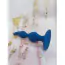Анальна пробка Loveshop Silicone Wave Plug, синя - Фото №4