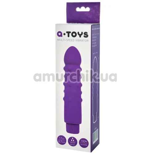 Вибратор A-Toys Multi-Speed Vibrator 761026, фиолетовый