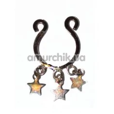 Прикраса для соска Nipple Charm Star, бронзова - Фото №1