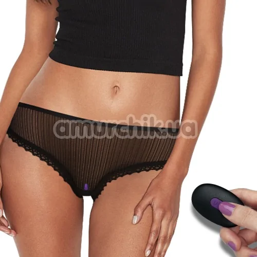 Вибротрусики Lovetoy Rechargeable IJoy Remote Control, черные