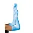 Рукавички Extra Long Satin Gloves, блакитні