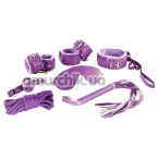 Бондажный набор Crushious Dungeons & Maidens, фиолетовый - Фото №1