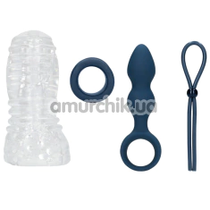 Набір Loveline (S)explore Toy Kit For Him, синій - Фото №1