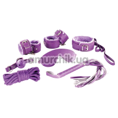 Бондажный набор Crushious Dungeons & Maidens, фиолетовый - Фото №1