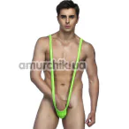 Трусы-манкини мужские Star Night Hot Underwear Mankini, салатовые - Фото №1