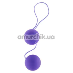 Вагінальні кульки Funky Love Balls, фіолетові - Фото №1