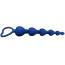 Анальний ланцюжок Loveshop Silicone Heart Anal Beads, синій - Фото №2