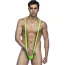 Труси-манкіні чоловічі Star Night Hot Underwear Mankini, салатові - Фото №1