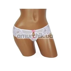 Трусики-стринги женские G-String белые (модель 2389) - Фото №1